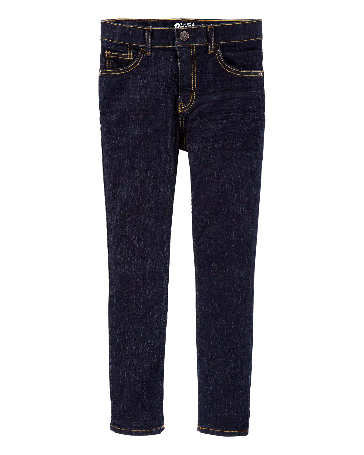 Kid Dark Blue Wash Skinny-Leg Jeans