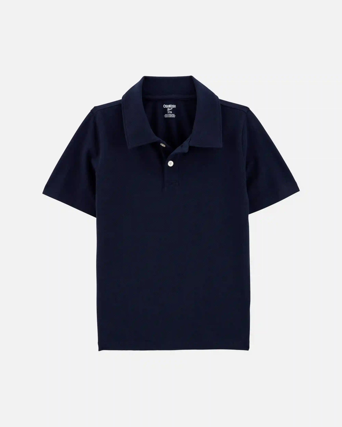 Boys Pique Uniform Polo Shirt - Navy