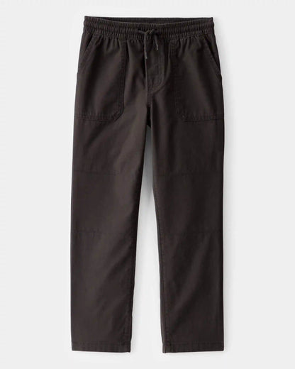 Boys Everyday Pull-On Pants - Dark Grey