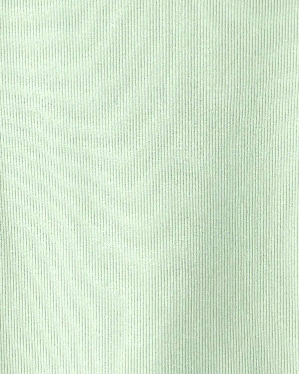 Girls Rib Top - Green