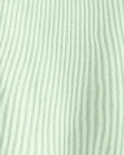 Girls Rib Top - Green