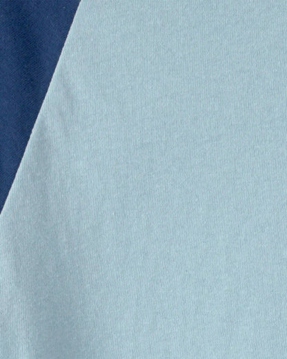 Kids Colorblock T-Shirt - Blue