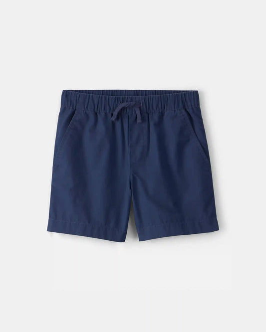Boys Canvas Shorts - Blue