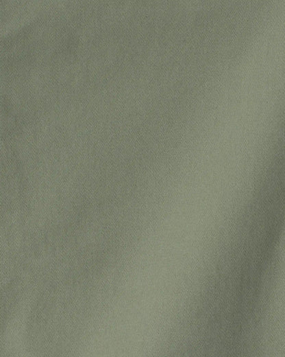 Boys Twill Flat-Front Shorts - Green