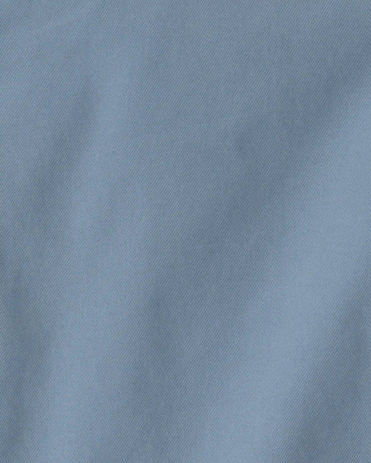 Boys Twill Flat-Front Shorts - Blue