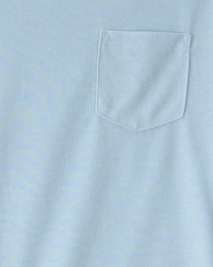 Boys Gaming Loose Fit 2-Piece Pajama Set - Blue/Grey
