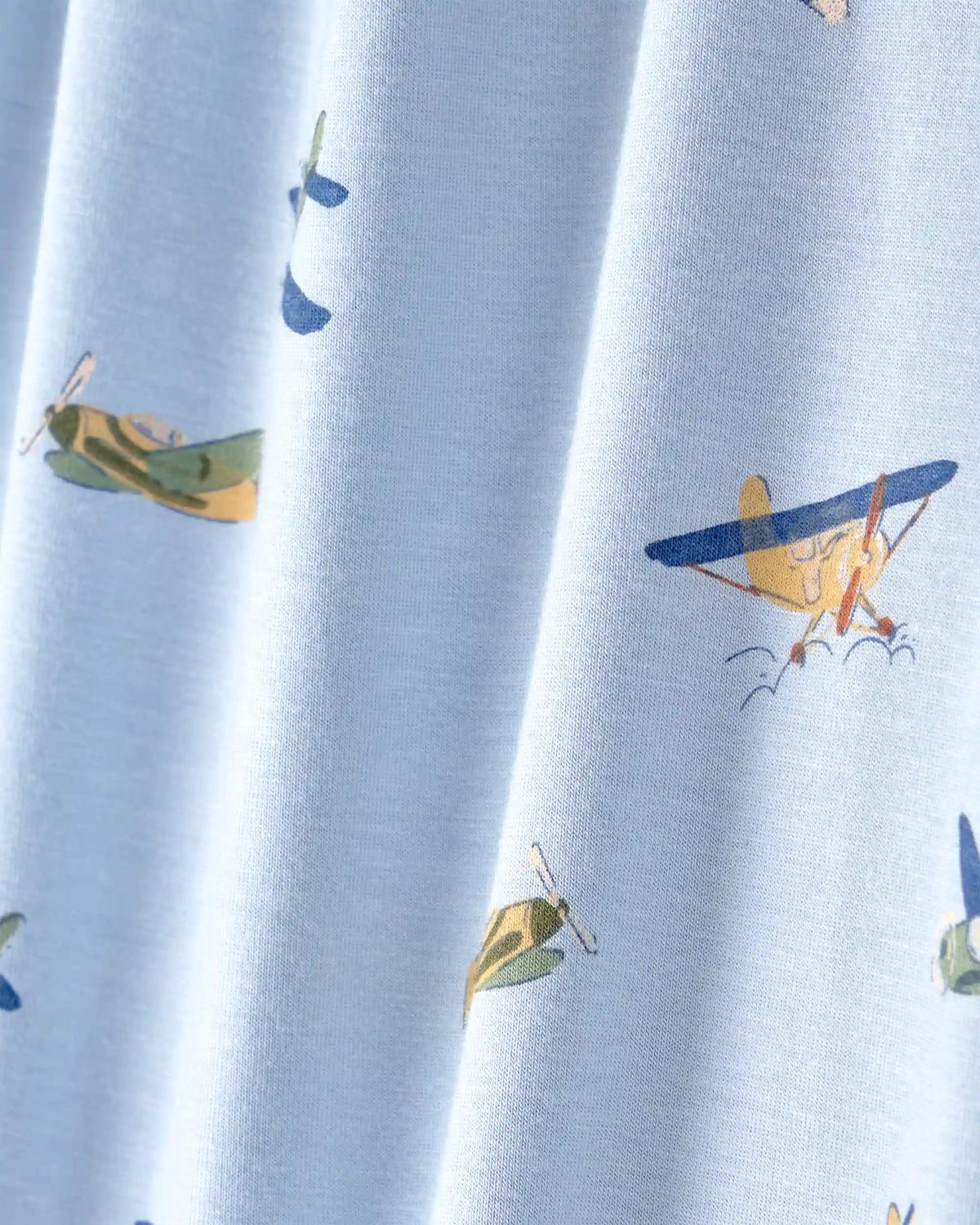 Boys Plane PurelySoft 2-Piece Pajama Set - Blue