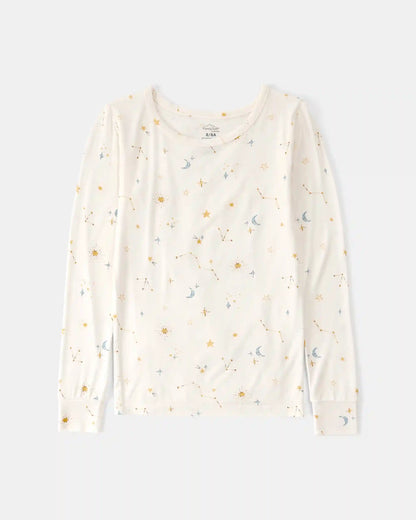 Kids Constellation PurelySoft 2-Piece Pajama Set - Cream