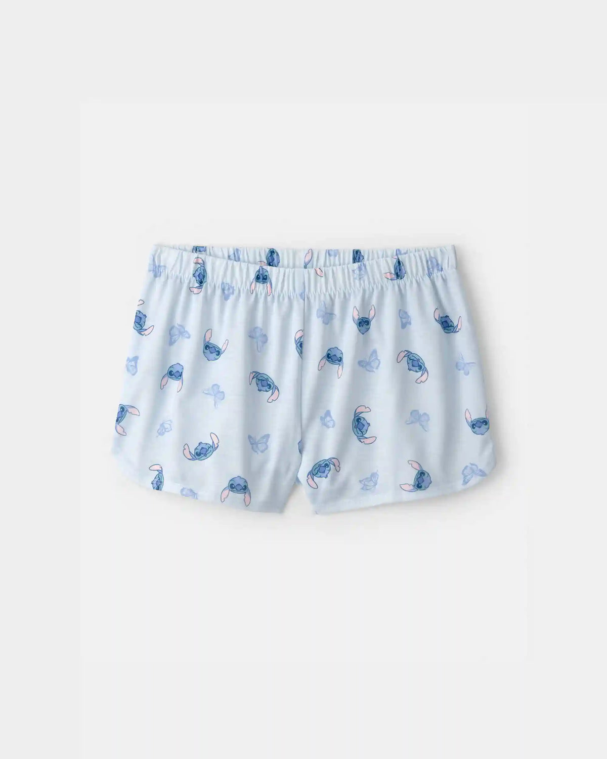 Girls 2-Piece Disney© Lilo & Stitch Short-Sleeve Pajama Set - Blue
