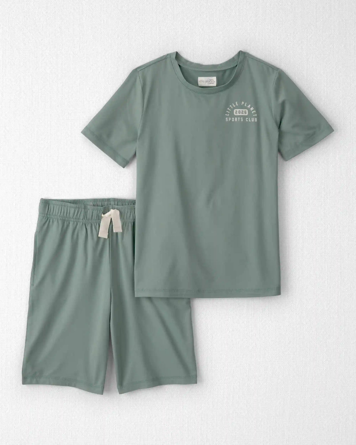 Kids 2-Piece Recyled Top & Short Set