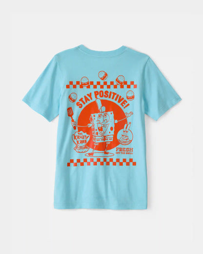 Boys Nickelodeon Spongebob Squarepants Graphic Tee - Blue