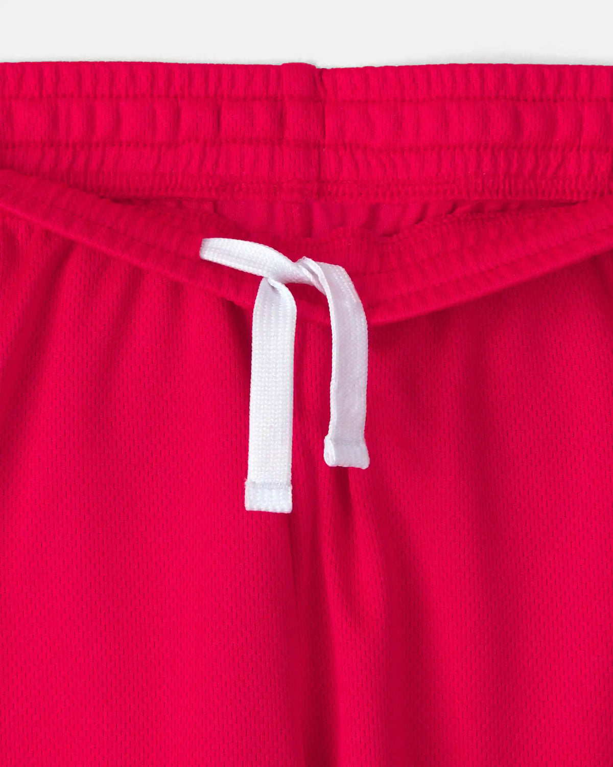 Kids Umbro Canada Mesh Soccer Shorts - Red/White/Black