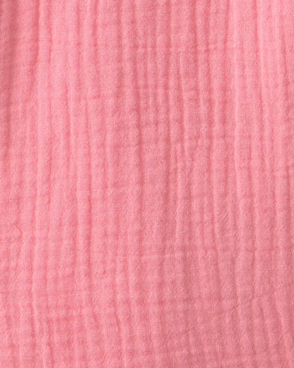 Girls Organic Cotton Gauze Button-Down Top