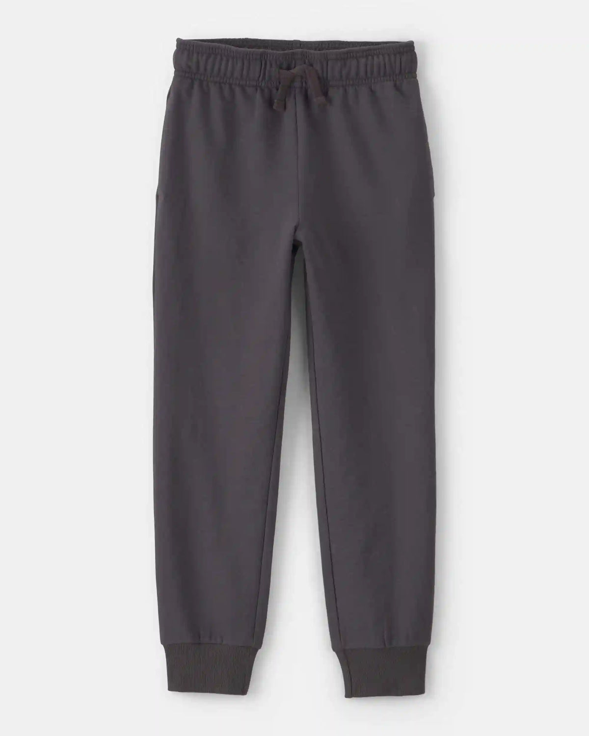 Boys French Terry Joggers - Dark Grey