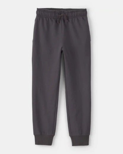 Boys French Terry Joggers - Dark Grey