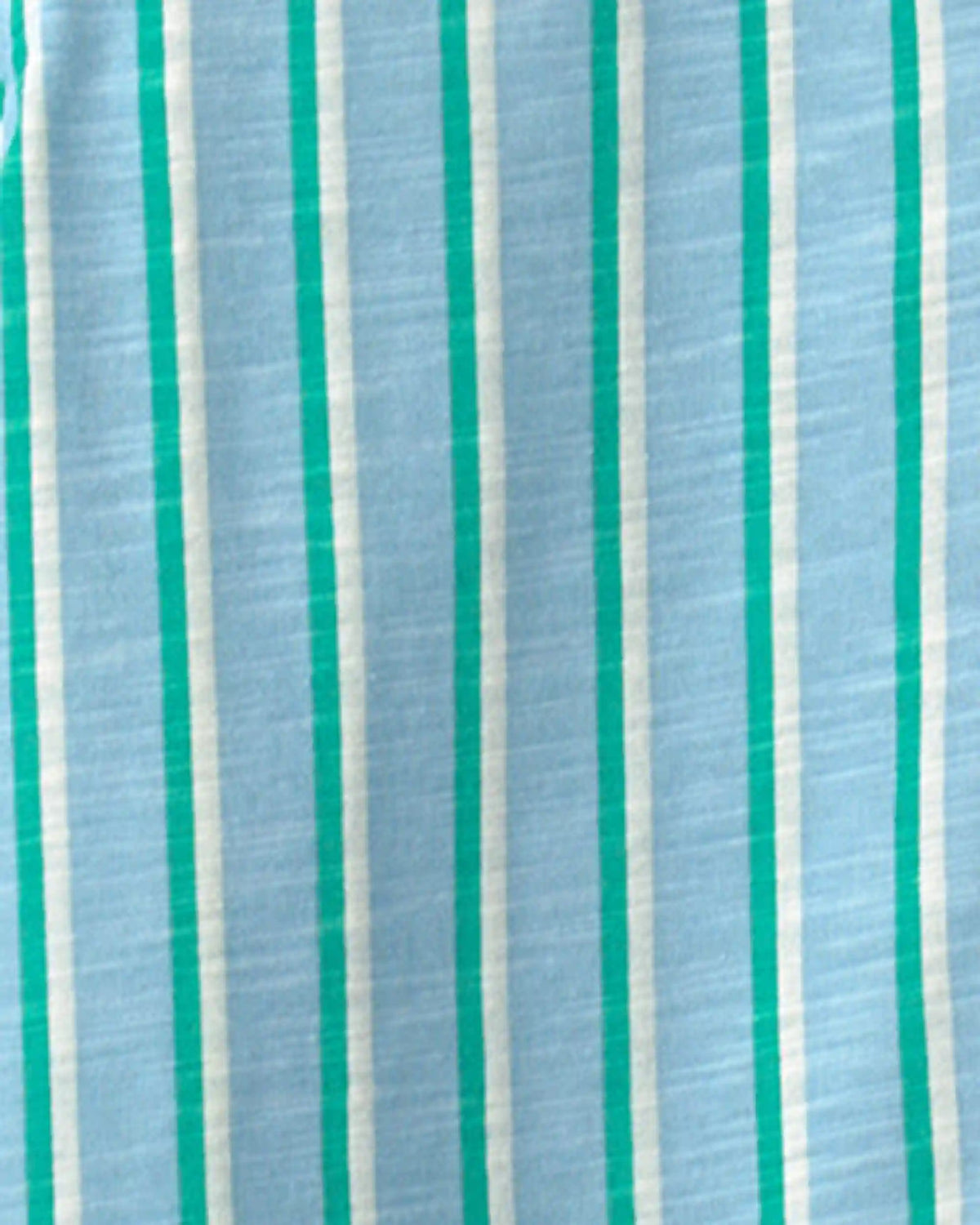 Boys Striped Short-Sleeve Button-Down Shirt - Blue