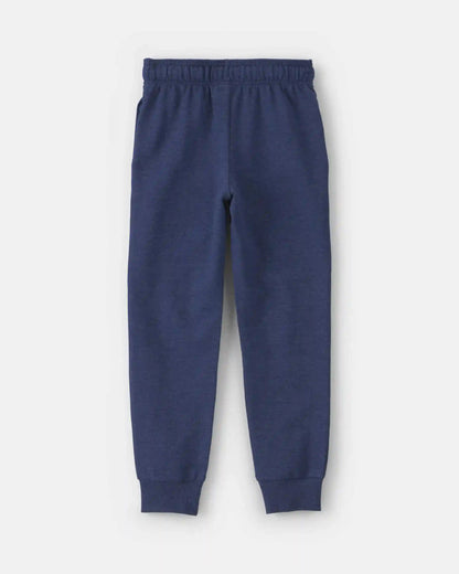 Boys French Terry Joggers - Navy Blue