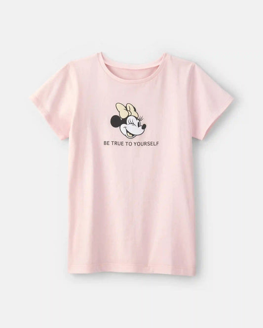 Girls Disney© Minnie Mouse Graphic Tee - Pink