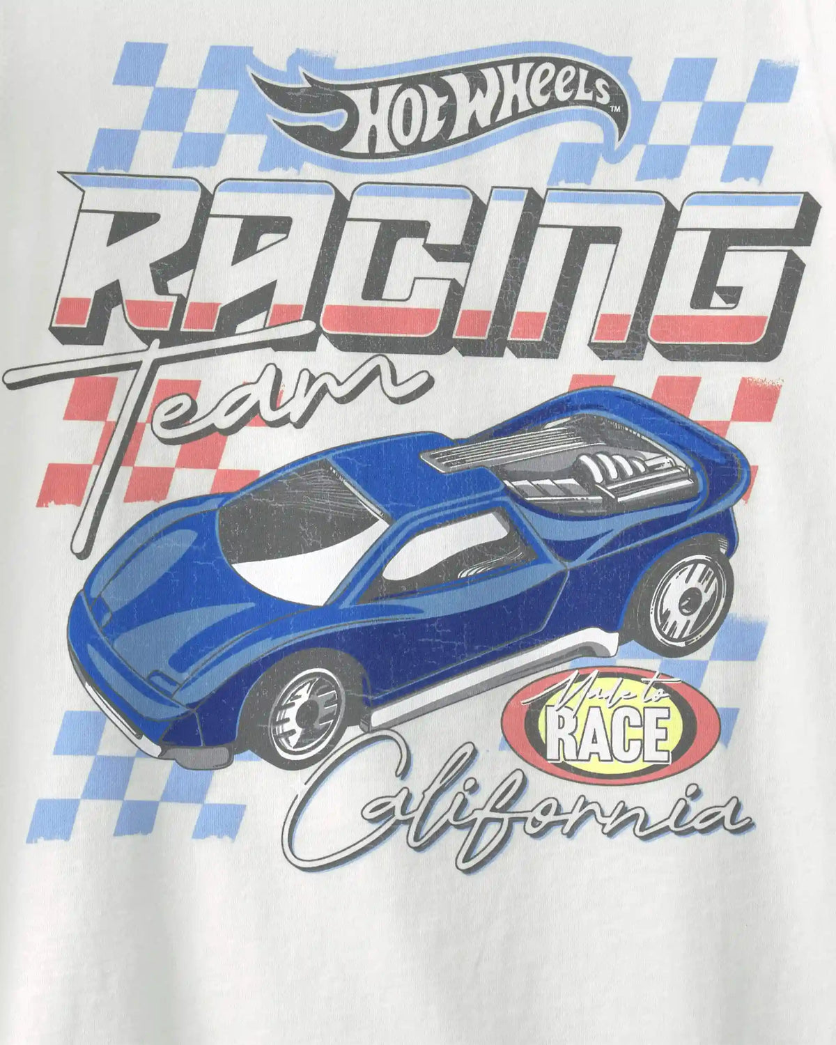 Boys Hot Wheels™ Graphic Tee - White
