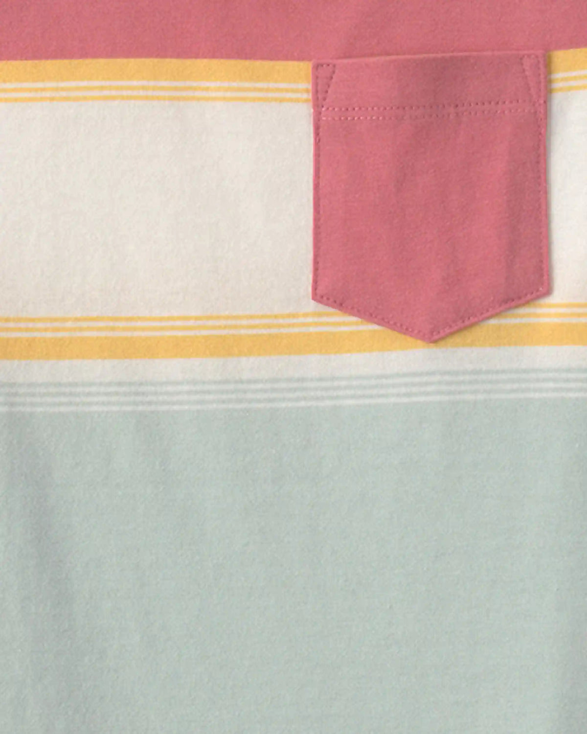 Boys Colorblock Pocket Tank Top - Red/Ivory/Blue