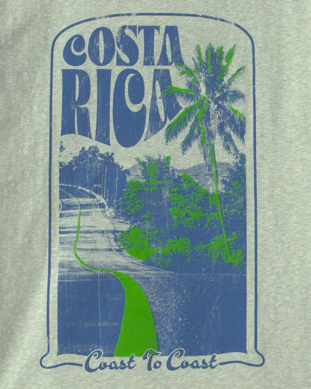 Boys 'Costa Rica' Beach Graphic Tee - Green
