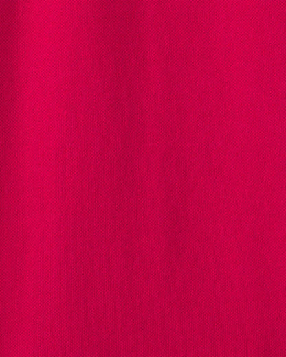 Boys Uniform Piqué Polo Shirt - Red