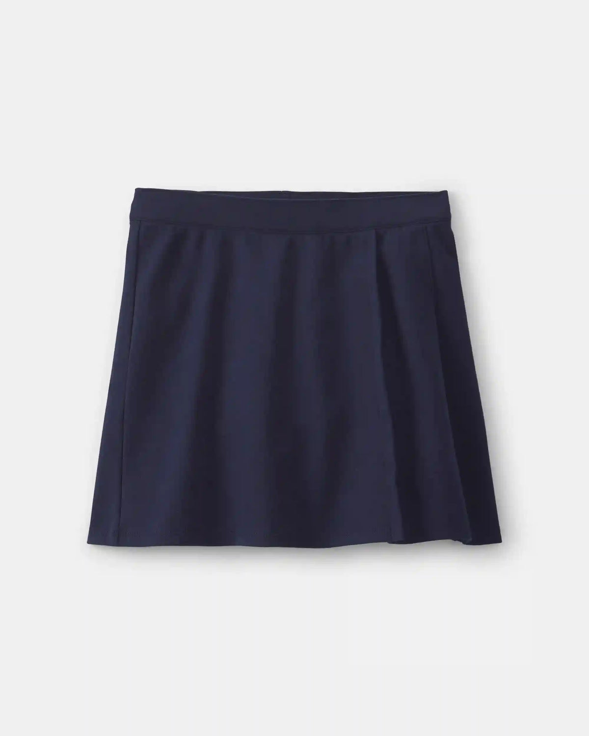 Girls Uniform Ponte Skort - Navy