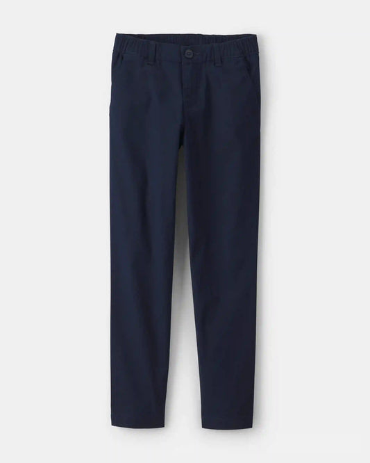 Girls Uniform Skinny Pants - Navy