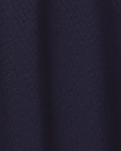 Girls Uniform Piqué Short-Sleeve Dress - Navy