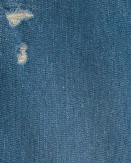 Girls Cropped Wide-Leg Jeans - Medium Wash