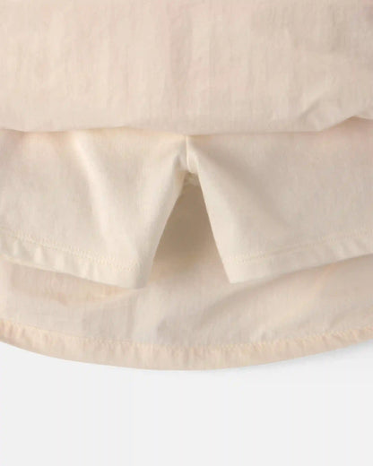 Girls Colorblock Skort - Ivory/Pink
