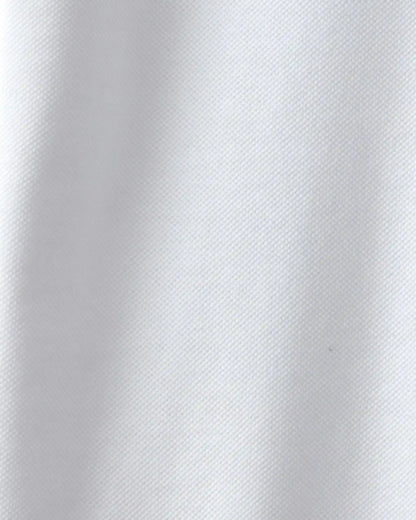 Girls Uniform Piqué Polo Shirt - White