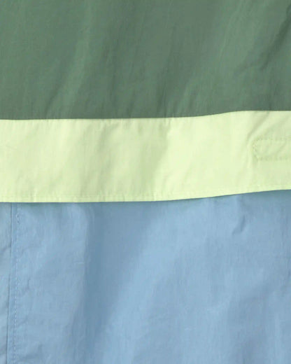 Boys Colorblock Lightweight Jacket - Green/Blue
