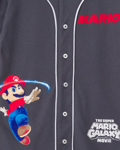 Boys Nintendo Super Mario Jersey - Grey