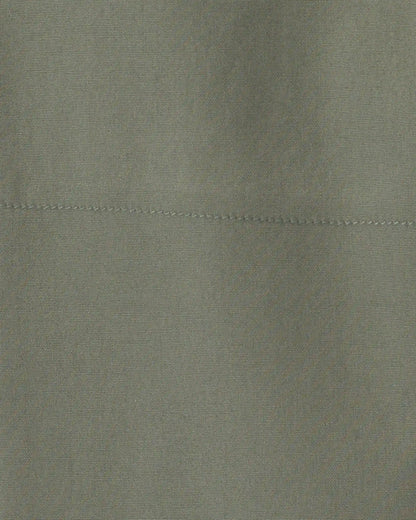 Boys Pull-On Canvas Pants - Olive Green