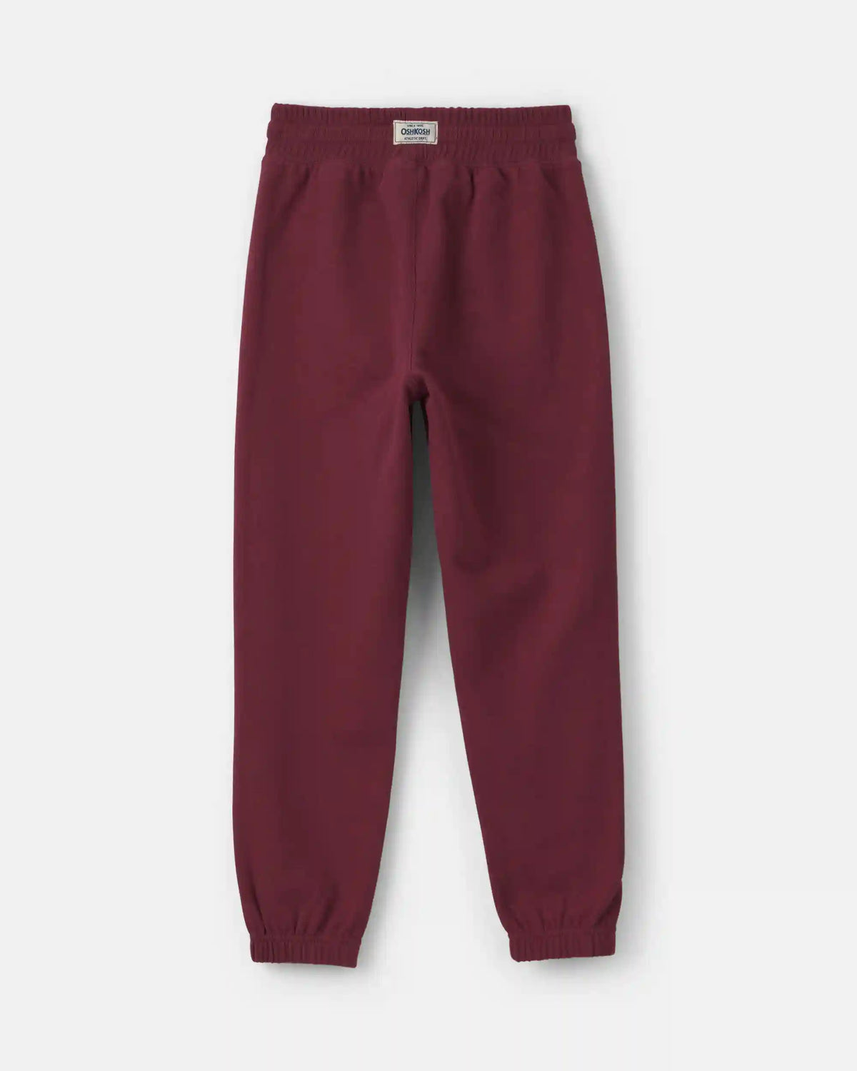Boys French Terry Joggers - Burgundy