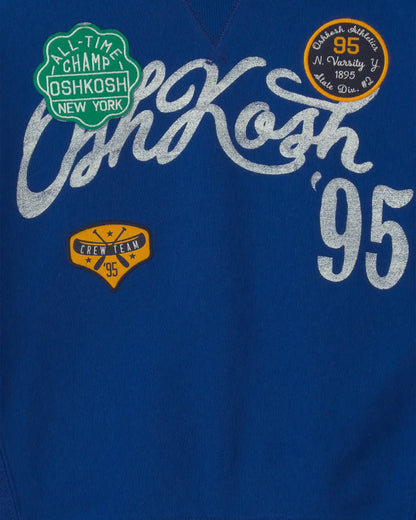 Boys 'OshKosh' Logo Pullover Sweatshirt - Navy Blue