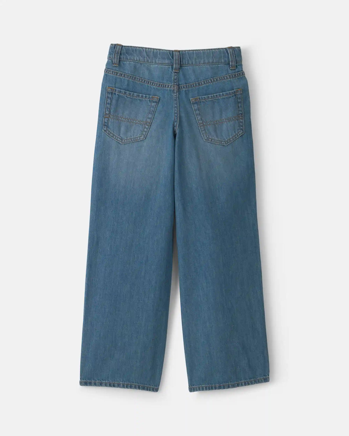 Boys Denim Baggy Jeans - Medium Wash