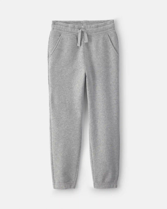 Boys Fleece Joggers - Grey