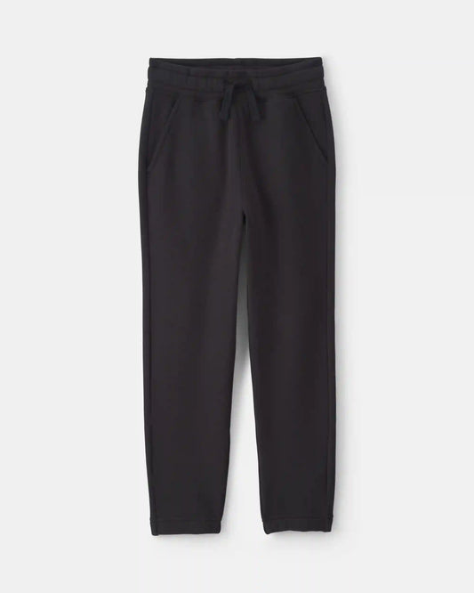 Boys Fleece Joggers - Black