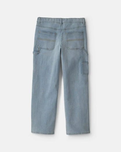Boys Denim Baggy Jeans - Light Wash