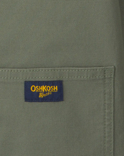 Boys Utility Jacket - Olive Green