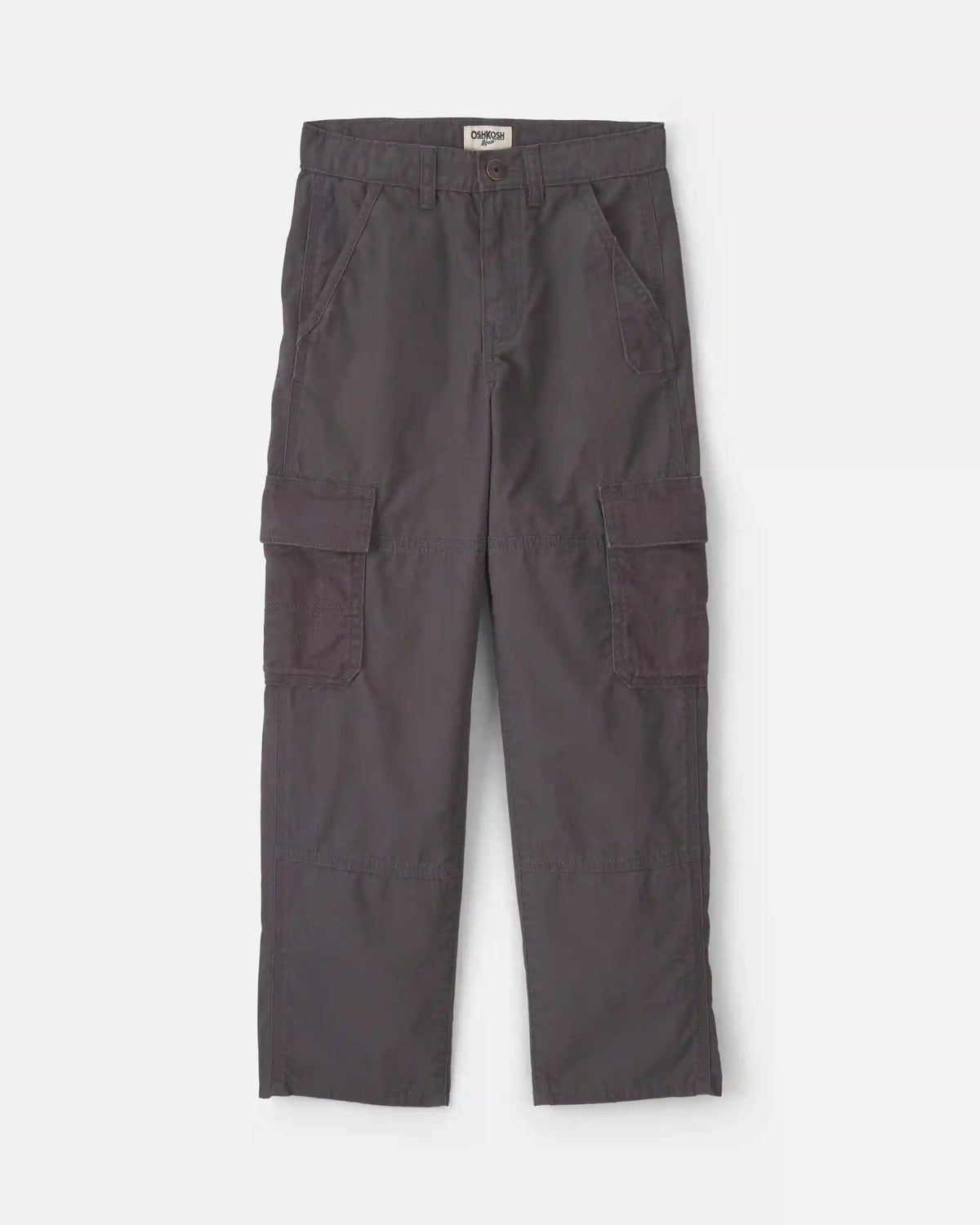 Boys Baggy Cargo Pants - Black