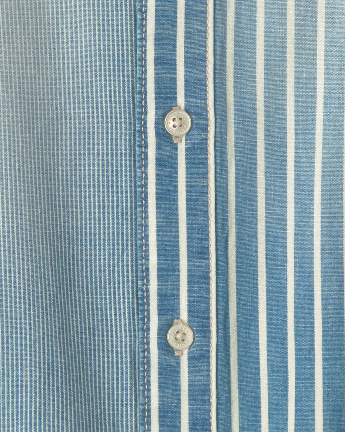Boys Hickory Button-Down Shirt - Blue