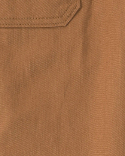 Boys Twill Joggers - Brown