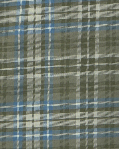 Boys Plaid Button-Down Shirt - Green