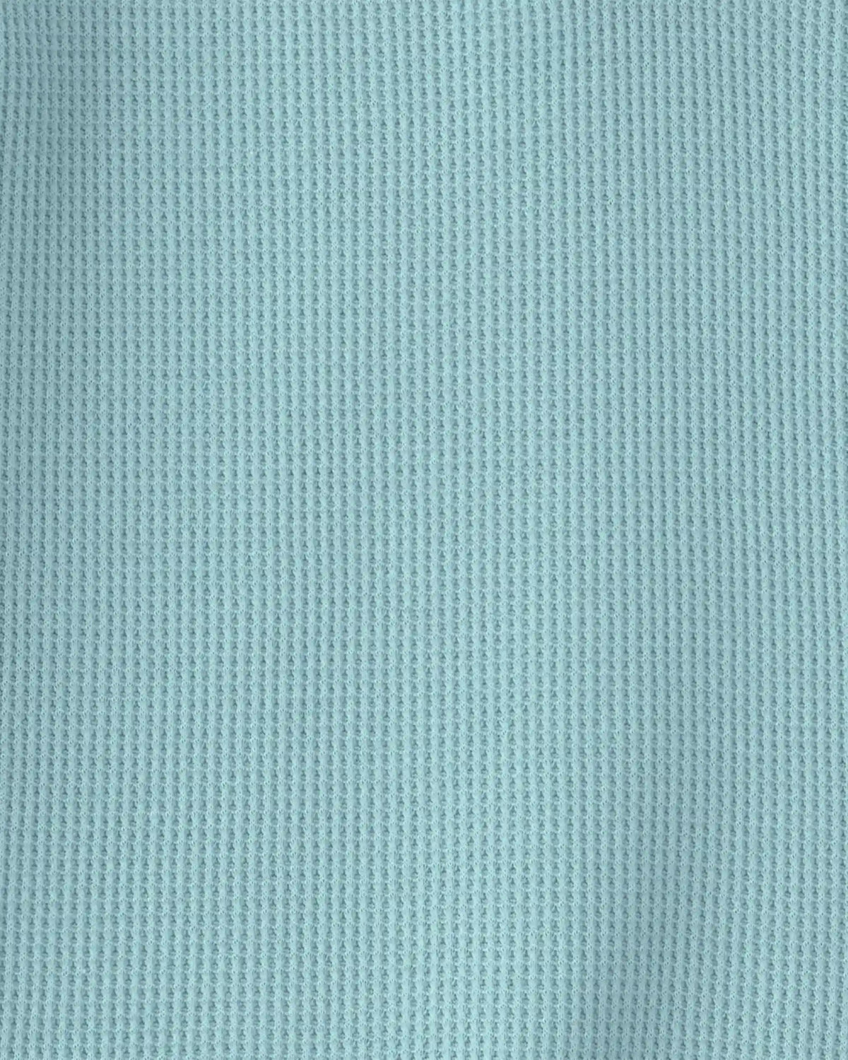 Boys Thermal Long-Sleeve Henley T-Shirt - Blue