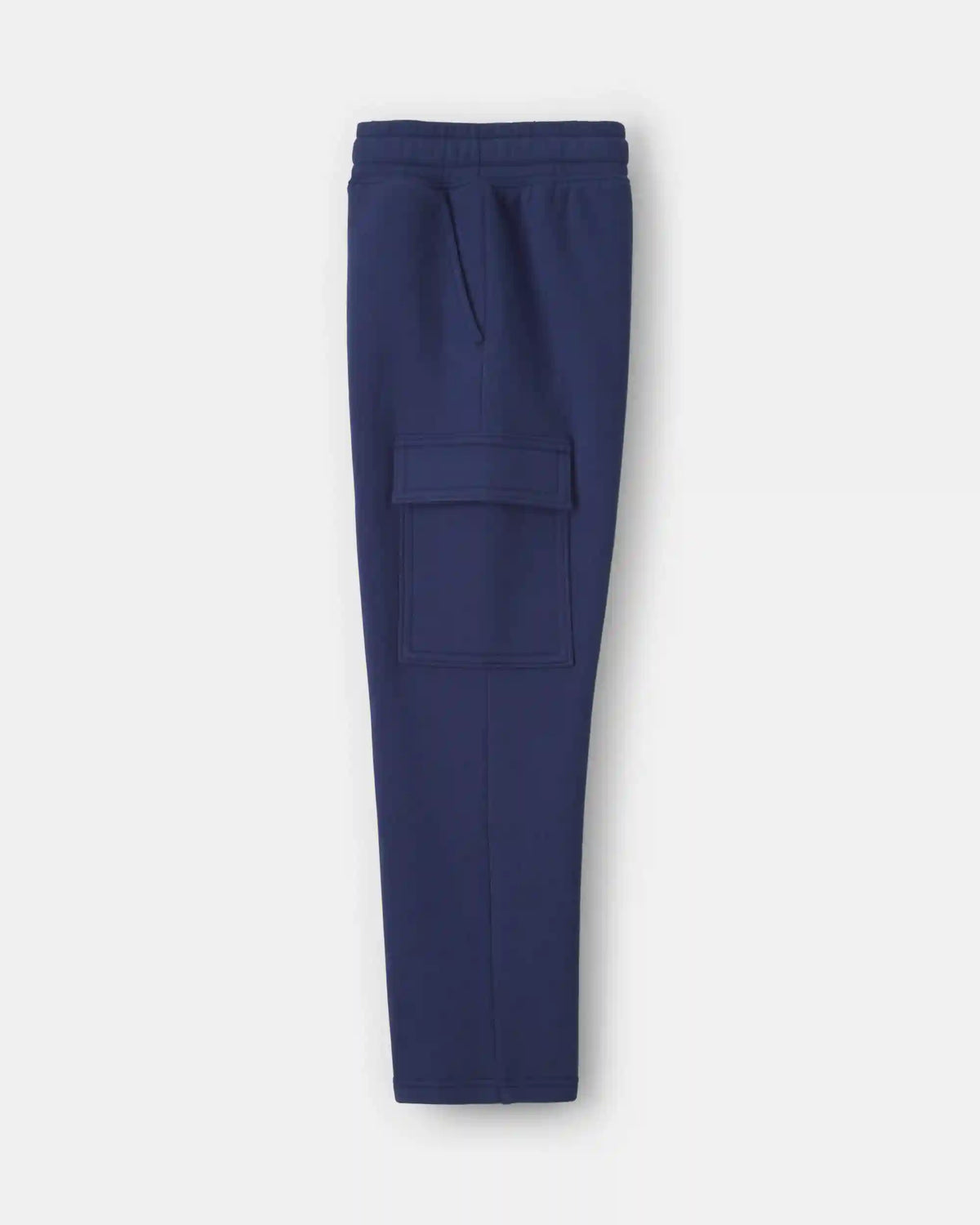 Boys Fleece Cargo Pants - Navy Blue