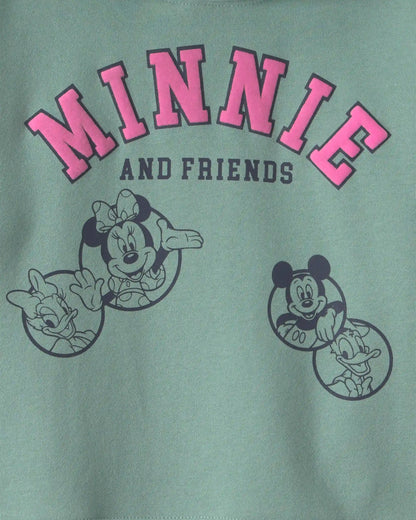 Girls Disney© Minnie Mouse Fleece Hoodie - Green