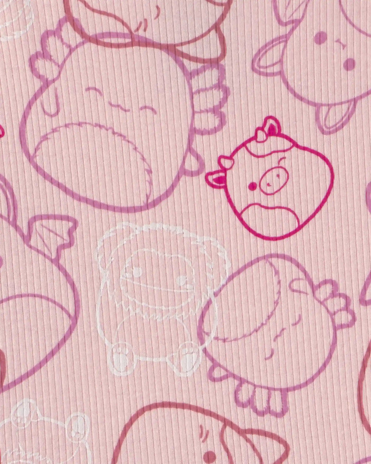 Girls Squishmallow Long-Sleeve Dress - Pink